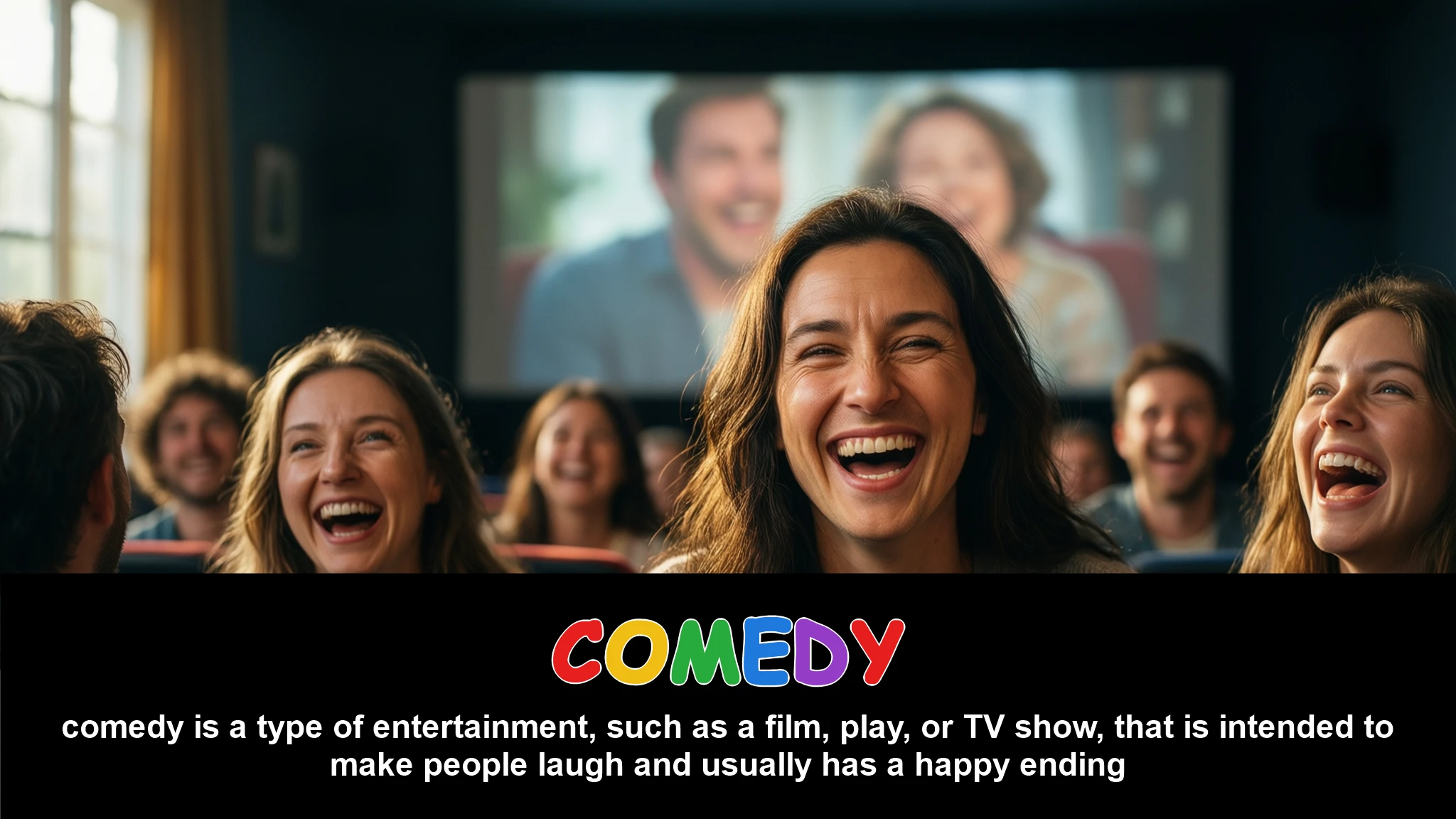 English Illustration for comedy